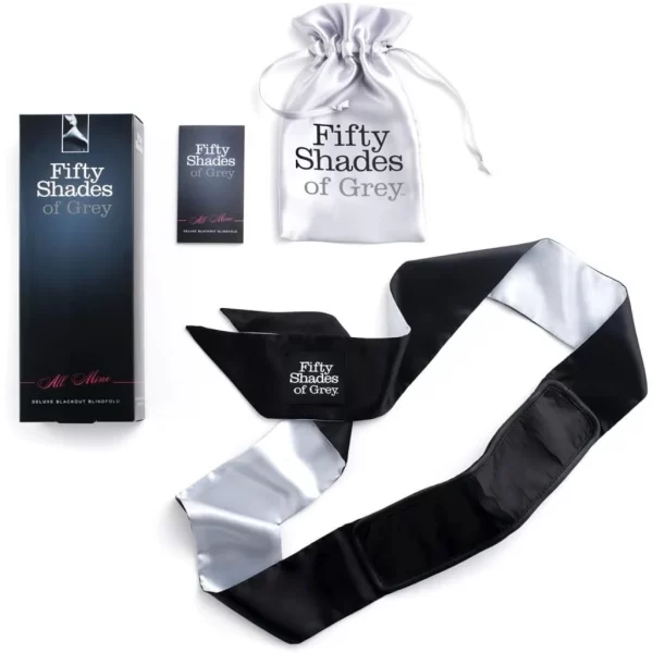 50 Shades of Grey All Mine Deluxe Blackout Blindfold - FS4178