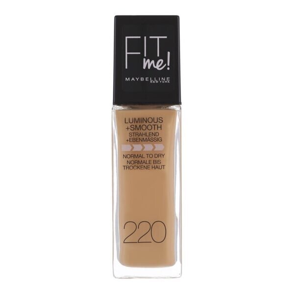 Maybelline Fit Me Luminous & Smooth Foundation #220 Natural Beige 30 ml - GETac_746576-1