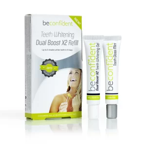 BECONFIDENT TEETH WHITENING dual boost