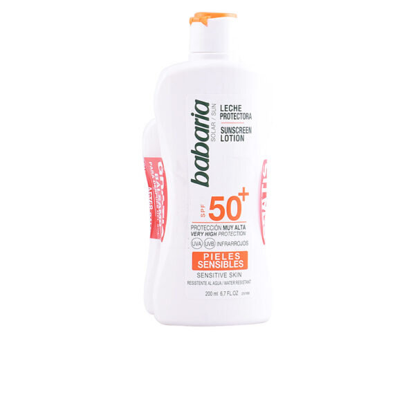 Babaria Sunscreen Lotion Αντηλιακή Κρέμα για το Σώμα SET Protective milk SPF50+ 200 ml + Aftersun 100 ml - NVA2706933