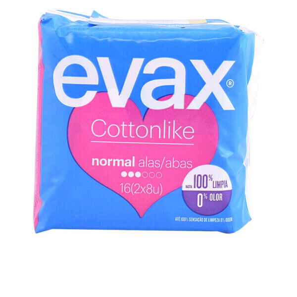 EVAX COTTONLIKE normal pads wings 16 units - NVA8659024