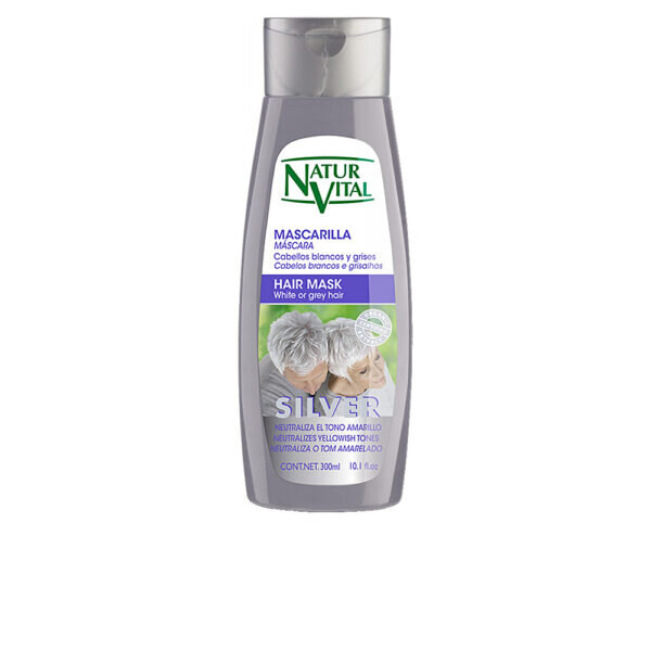 NATUR VITAL mask SILVER white or gray hair 300 ml - NVA2070466