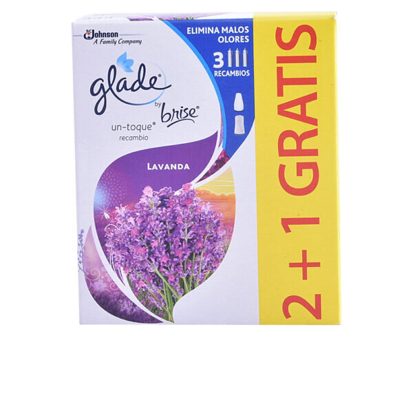 Glade Ανταλλακτικό Air Freshener Un Toque Brise Lavanda 3τμχ - NVA4992281