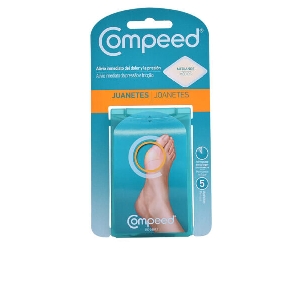 Compeed Επιθέματα Juanetes με Gel για το Κότσι Medium 5τμχ - NVA0259209