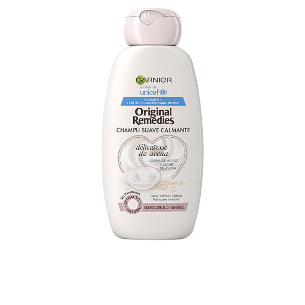 Garnier Original Remedies Oat Milk & Rice Cream Shampoo 300ml - NVA2152976