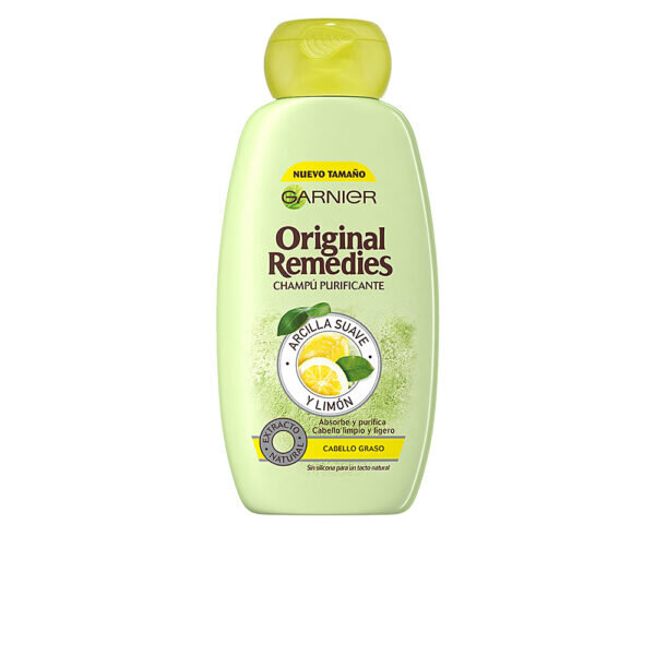 Garnier Original Remedies Soft Clay & Lemon Shampoo 300ml - NVA2152945