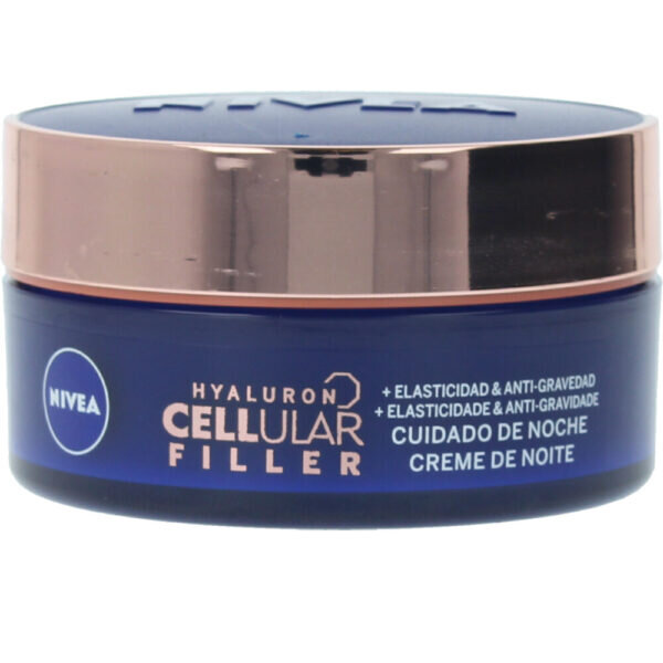 Nivea Cellular Hyaluron Filler +Elasticity Reshape Κρέμα Προσώπου Νυκτός για Ενυδάτωση, Αντιγήρανση & Σύσφιξη με Υαλουρονικό Οξύ 50ml - NVA0600745