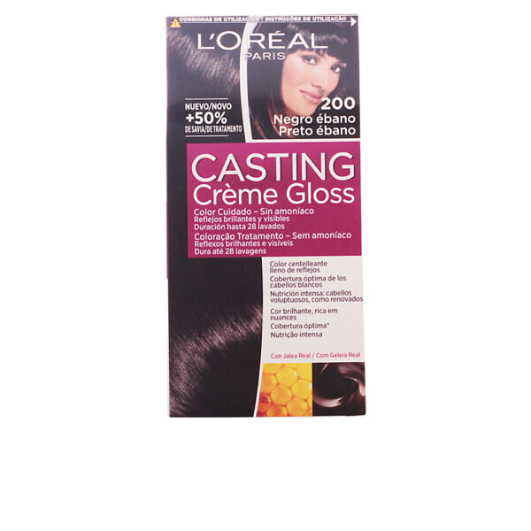 L'Oreal Paris Casting Creme Gloss 200 Ebony Black 48ml - NVA0983776