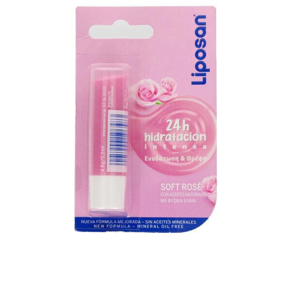 Liposan Soft Rose Blister Lip Balm 4.8gr - NVA8366989