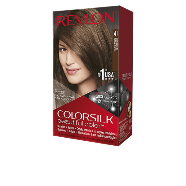 REVLON MASS MARKET COLORSILK hair color #41-medium brown - NVA8695417