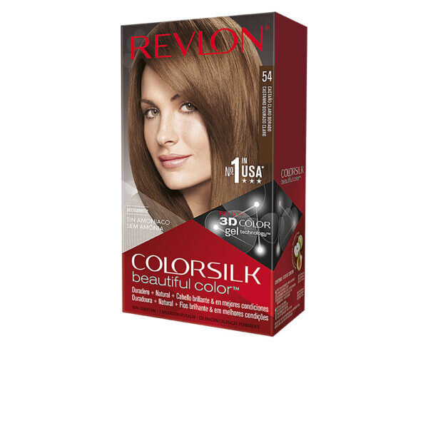 REVLON MASS MARKET COLORSILK tinte #54-χρυσαφένιο ανοιχτό καφέ - NVA8695547