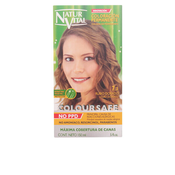 Naturaleza Y Vida Coloursafe Permanent Dye 7.3 Light Blonde - NVA2077991