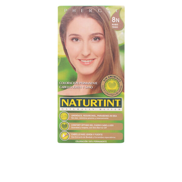 Naturtint Βαφή Μαλλιών Χωρίς Αμμωνία 8N σταρένιο ξανθό - NVA4840069