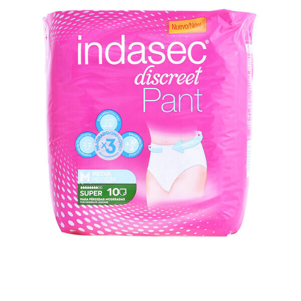 Indasec Pant Super Talla Mediana 10τμχ - NVA0055657