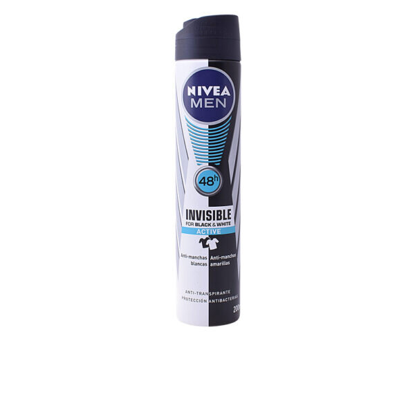 NIVEA MEN BLACK & WHITE ACTIVE deo spray 200 ml - NVA0386540