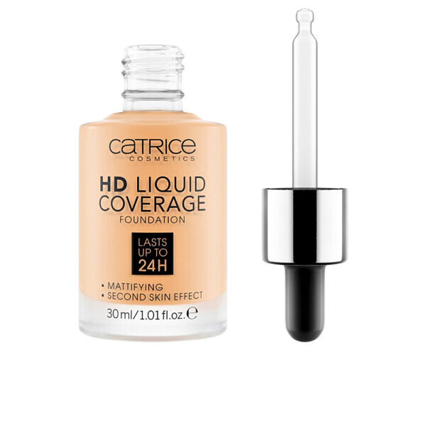 CATRICE HD LIQUID COVERAGE FOUNDATION lasts up to 24h #036-hazelnut - GETNVA9034410-1