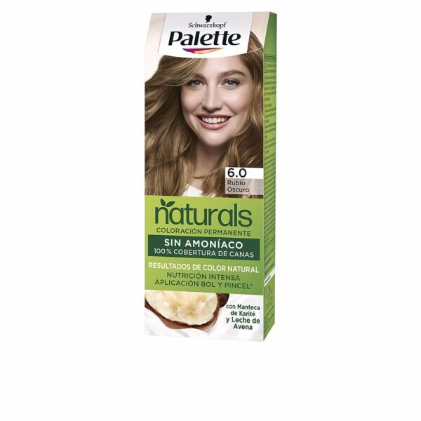 PALETTE PALETTE NATURAL hair dye #6.0-dark blonde - NVA6363044