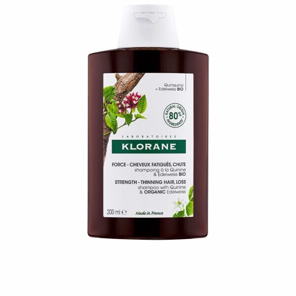 Klorane Quinine Strength Thinning Hair Loss Σαμπουάν κατά της Τριχόπτωσης για Όλους τους Τύπους Μαλλιών 200ml - NVA0141252