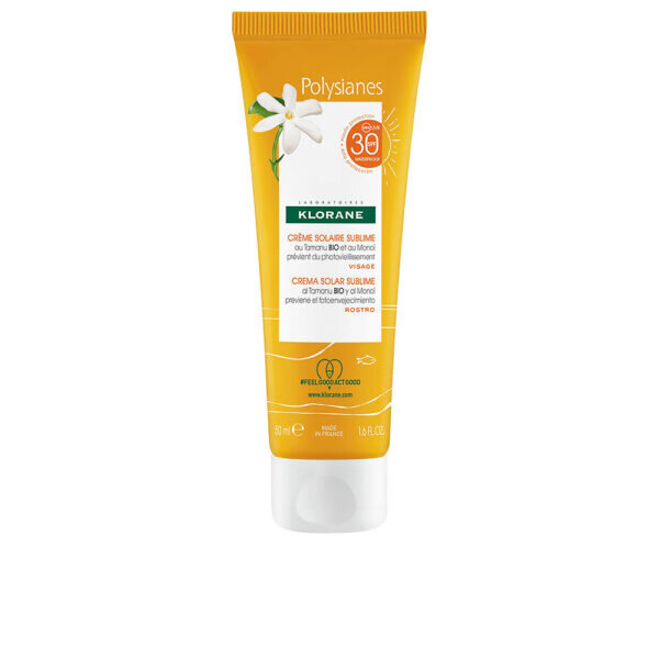 KLORANE MONOÏ Y TAMANU BIO crema solar sublime SPF30 50 ml - NVA0150629