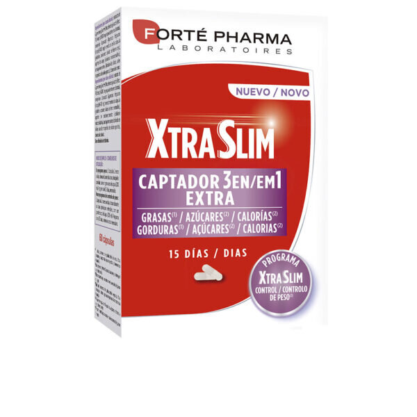 FORTÉ PHARMA XTRASLIM CAPTADOR 3 en 1 extra 60 cápsulas - NVA1921710