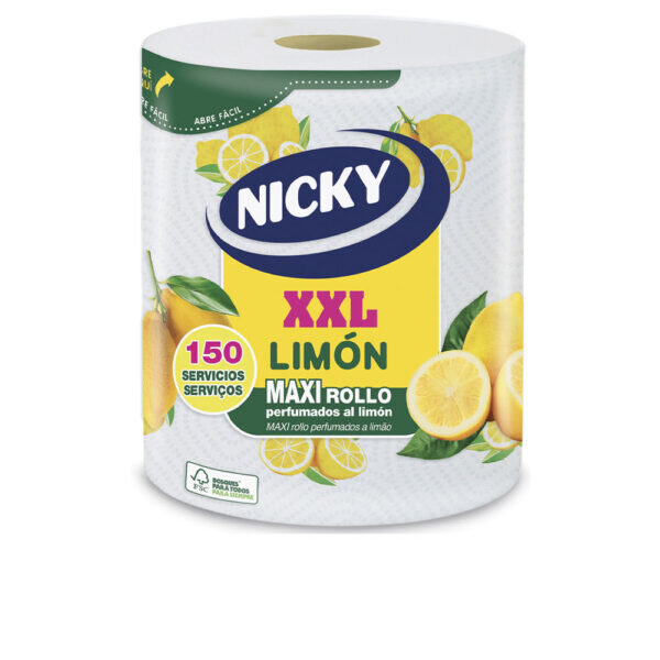 NICKY XXL LIMÓN maxi rollo cocina perfumado 150 u - NVA0248501