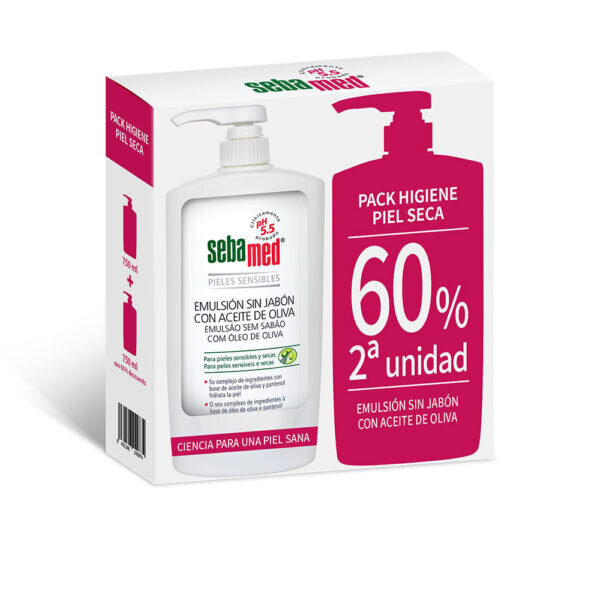 Sebamed Αφρόλουτρο σε Gel Χωρίς Σαπούνι Ελαιόλαδο 2 x 750 ml - NVA1010660