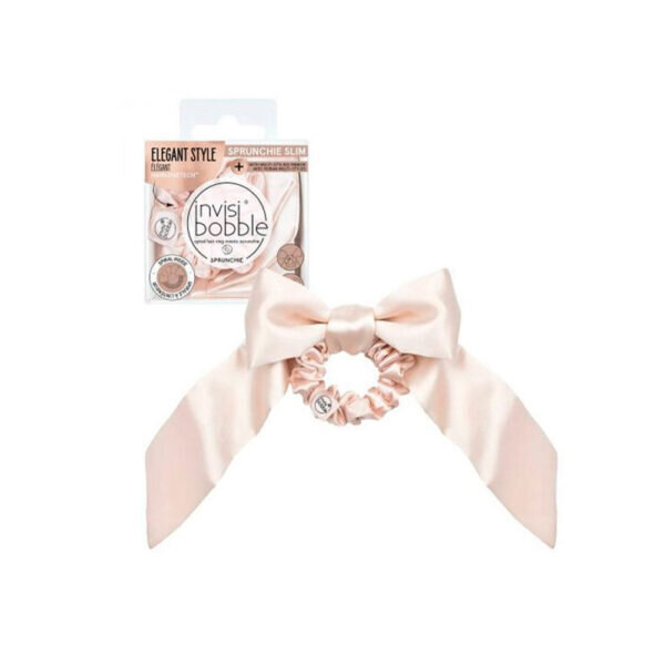 Λαστιχένια ζώνη Invisibobble Sprunchie Ballerina bow - NVA8004567