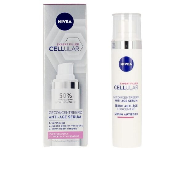 Ορός Προσώπου Nivea Cellular Filler Αντιγήρανση Υαλουρονικό Οξύ Κολλαγόνο (30 ml) - NVA0477286