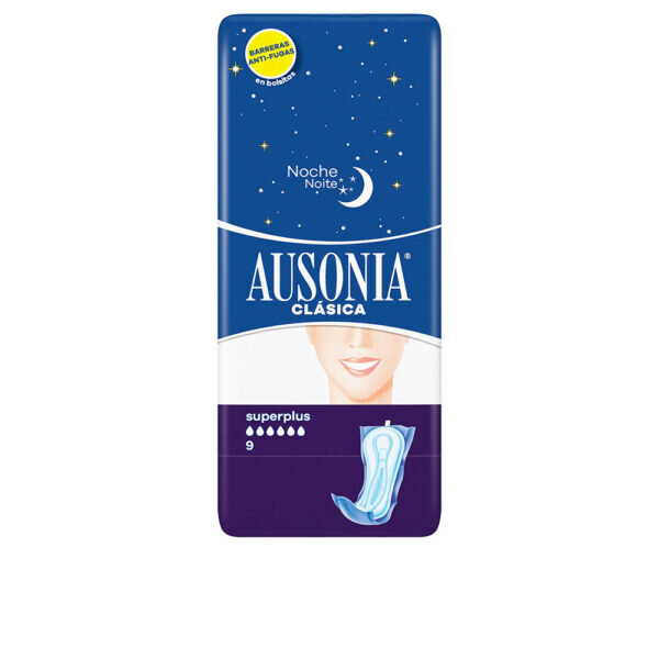 Σερβιέτες Για τη Νύχτα Ausonia Super Plus x9 - NVA0715239