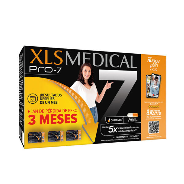 XLS MEDICAL XLS MEDICAL PRO 7 NUDGE 3 x 180 caps - NVA1747245