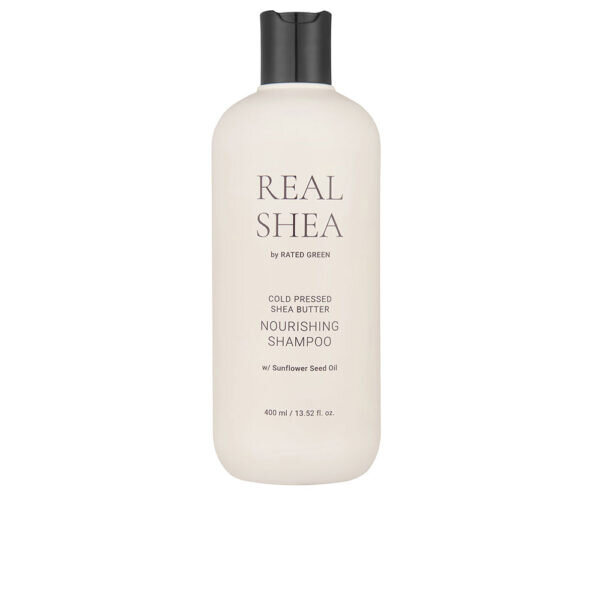 RATED GREEN Θρεπτικό σαμπουάν REAL Shea butter 400 ml - NVA4550009