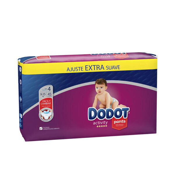 DODOT DODOT PANTS ACTIVITY T-4 diaper-pant 9-15 kg 45 u - NVA0993953