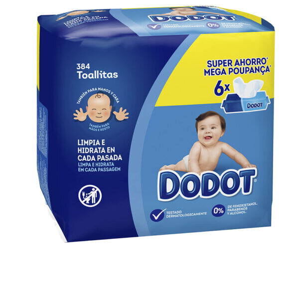 DODOT DODOT wet wipes 384 u - NVA0134288