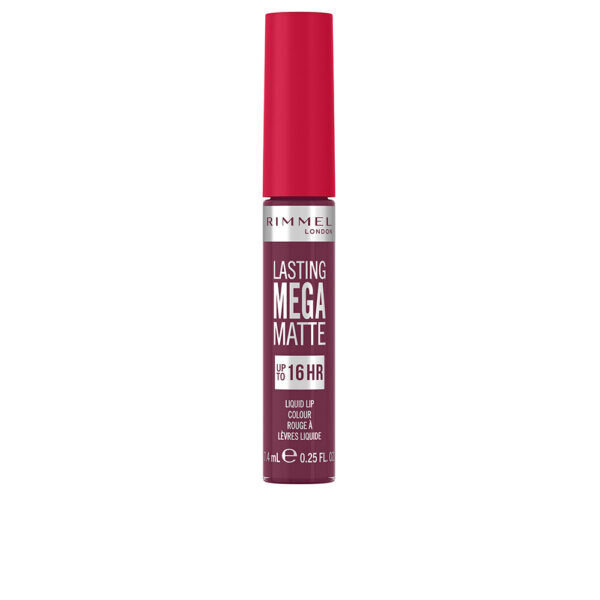 RIMMEL LONDON LASTING MEGA MATTE liquid lip color #940-rock me purple 7,4 ml - NVA4350429