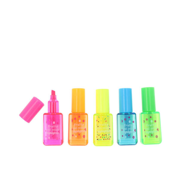 INCA FLUORESCENT MARKER NAIL POLISH LOT 5 pz - NVA8401276