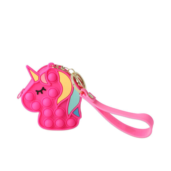 INCA PURSE silicone pop-it unicorn 7.5 x 9 x 3 cm 1 u - NVA8401320