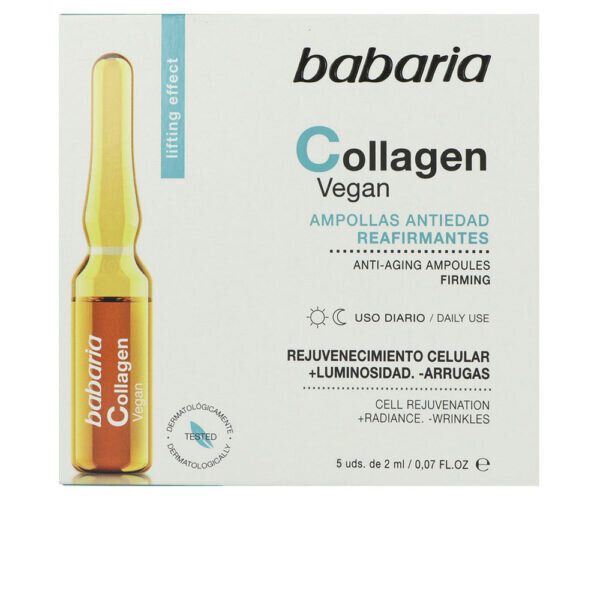 BABARIA VEGAN COLLAGEN intense firming ampoules 5 x 2 ml - NVA2100618