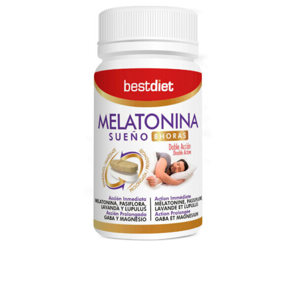 BEST DIET DOUBLE ACTION MELATONIN 8 hours 30 caps - NVA8722150