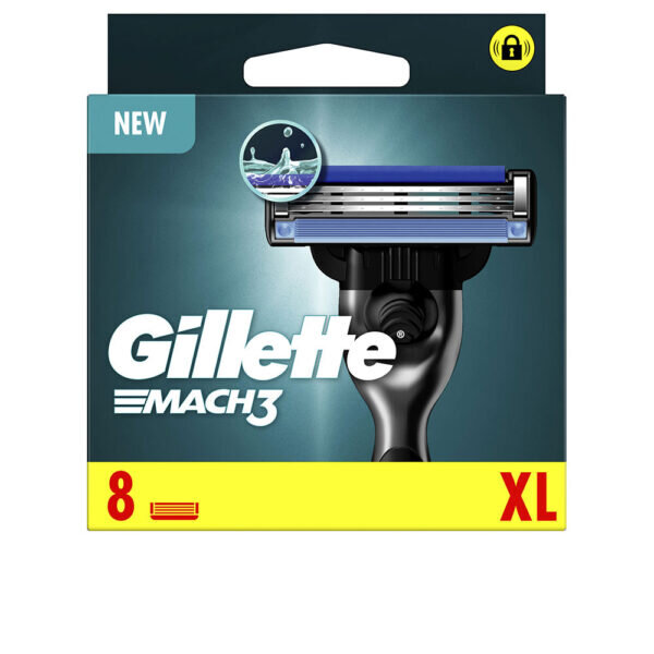 GILLETTE MACH 3 charger 8 refills - NVA0428400