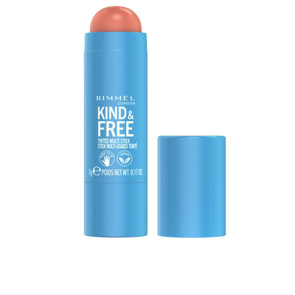 RIMMEL LONDON KIND & FREE tinted multi stick #002-peachy cheeks 5 gr - NVA3995959