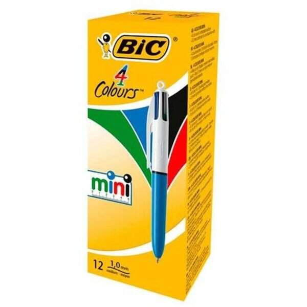 Μολύβι Bic Mini 4Colours 12 Τεμάχια x1 - S8401563