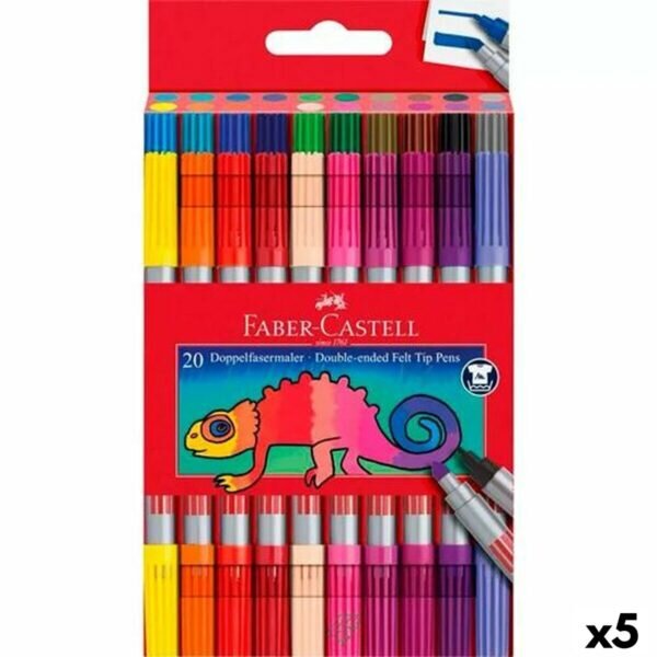 Σετ Μαρκαδόροι Faber-Castell θήκη 5 Μονάδες - S8421930