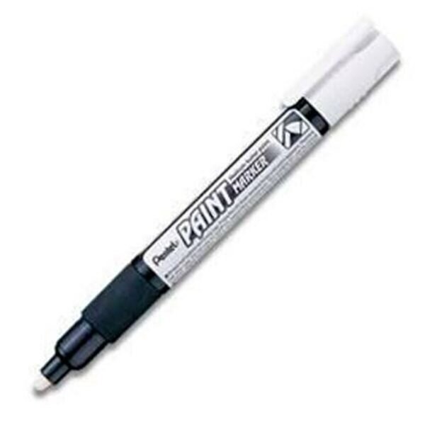 Μόνιμος δείκτης Pentel Paint Marker Λευκό 12 Μονάδες - S8414975