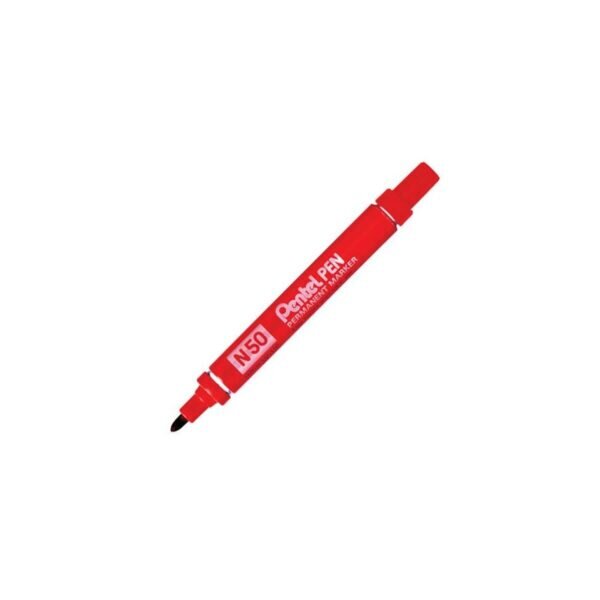 Μόνιμος δείκτης Pentel N50-BE Κόκκινο 12 Μονάδες - S8414982