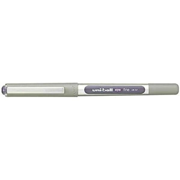 Liquid ink ballpoint pen Uni-Ball Rollerball Eye Fine UB-157 Βιολετί 12 Μονάδες - S8418929