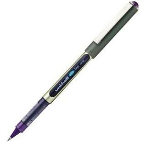 Liquid ink ballpoint pen Uni-Ball Rollerball Eye Fine UB-157 Βιολετί 12 Μονάδες - S8418929