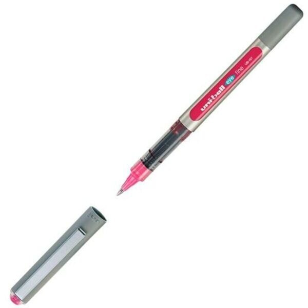 Liquid ink ballpoint pen Uni-Ball Rollerball Eye Fine UB-157 Ροζ 12 Μονάδες - S8418930