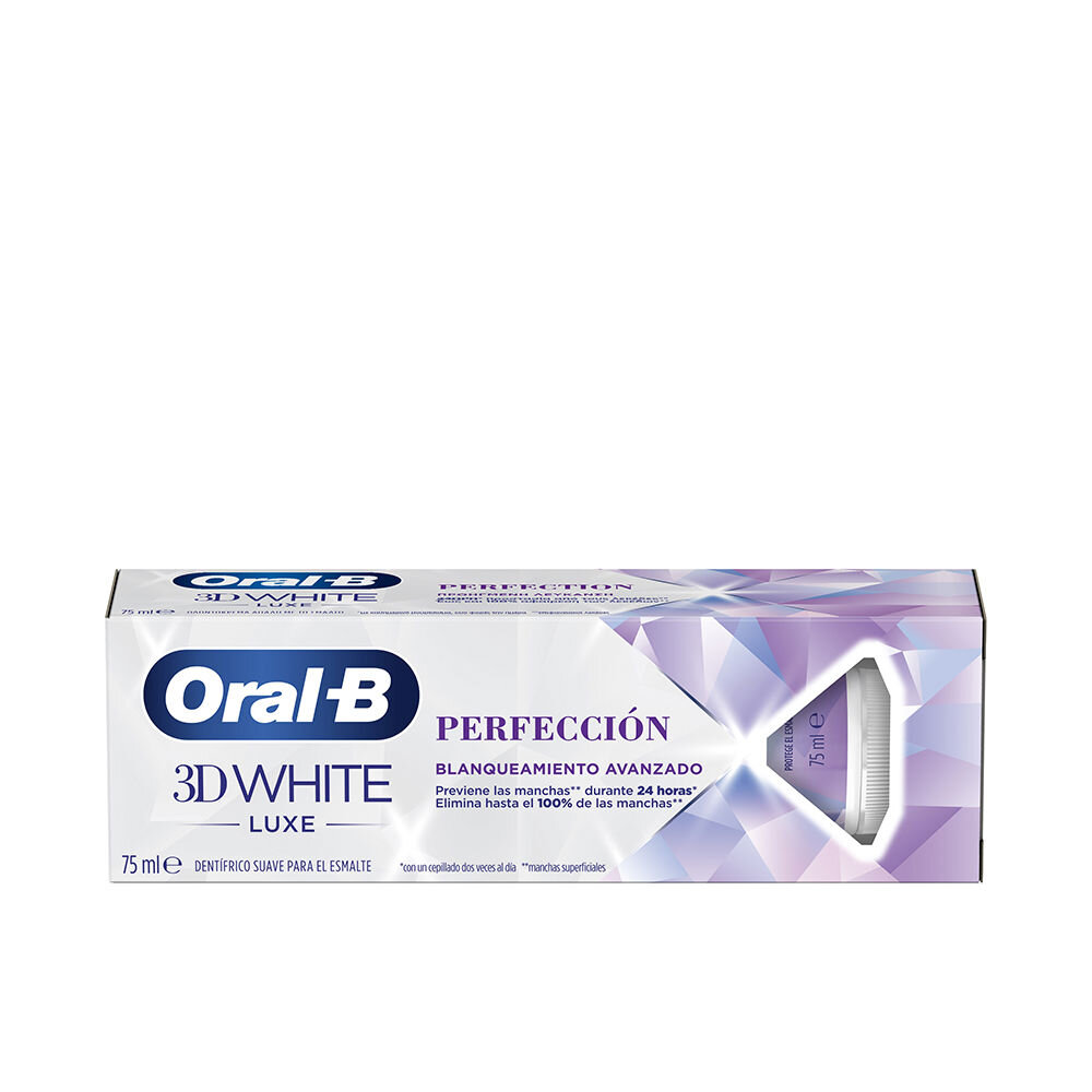 ORAL-B 3D WHITE LUXE PERFECTION Toothpaste 75 Ml - Get All