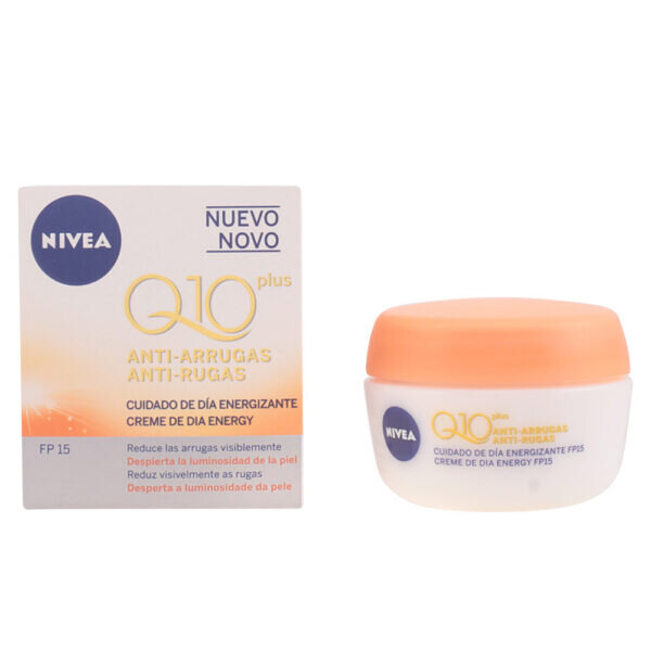 Nivea Q10 Plus C Αντιγηραντική Κρέμα Προσώπου Ημέρας με SPF15 για Κανονικές Επιδερμίδες 50ml - NVA8749812