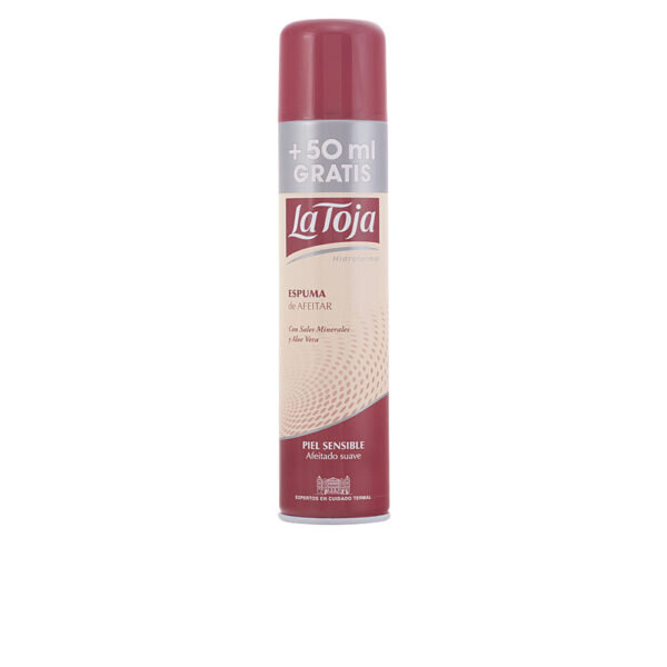 LA TOJA HIDROTERMAL espuma afeitar piel sensible spray 250 + 50 ml - NVA0818981